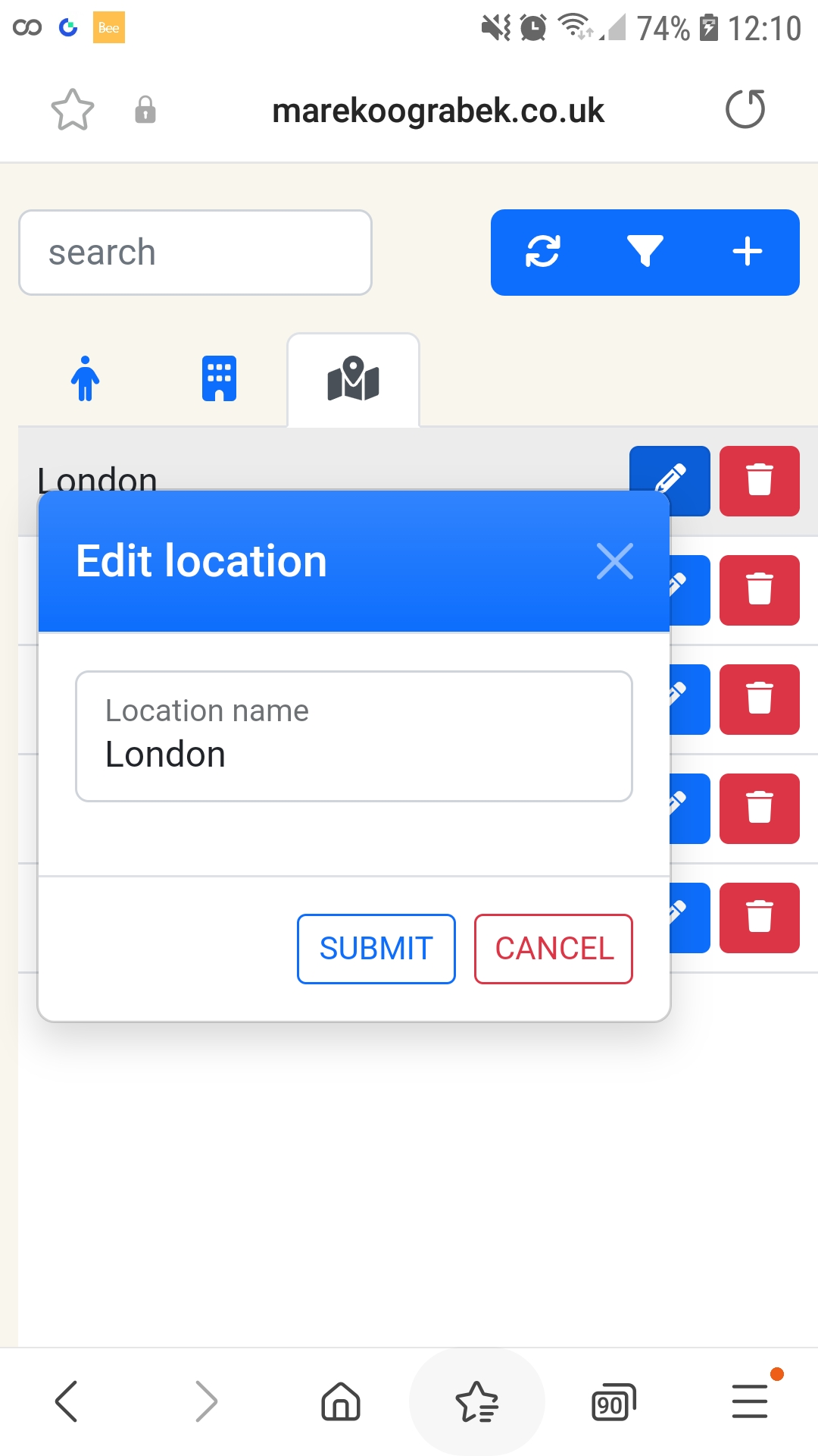 Company Directory Screenshot 11