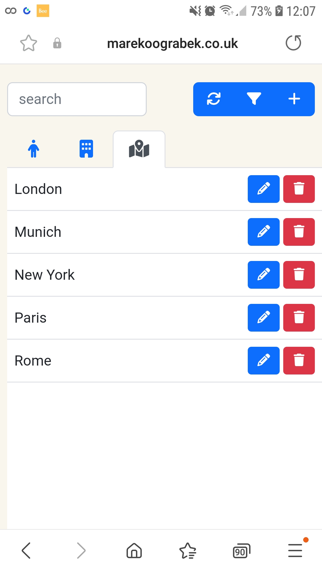 Company Directory Screenshot 3