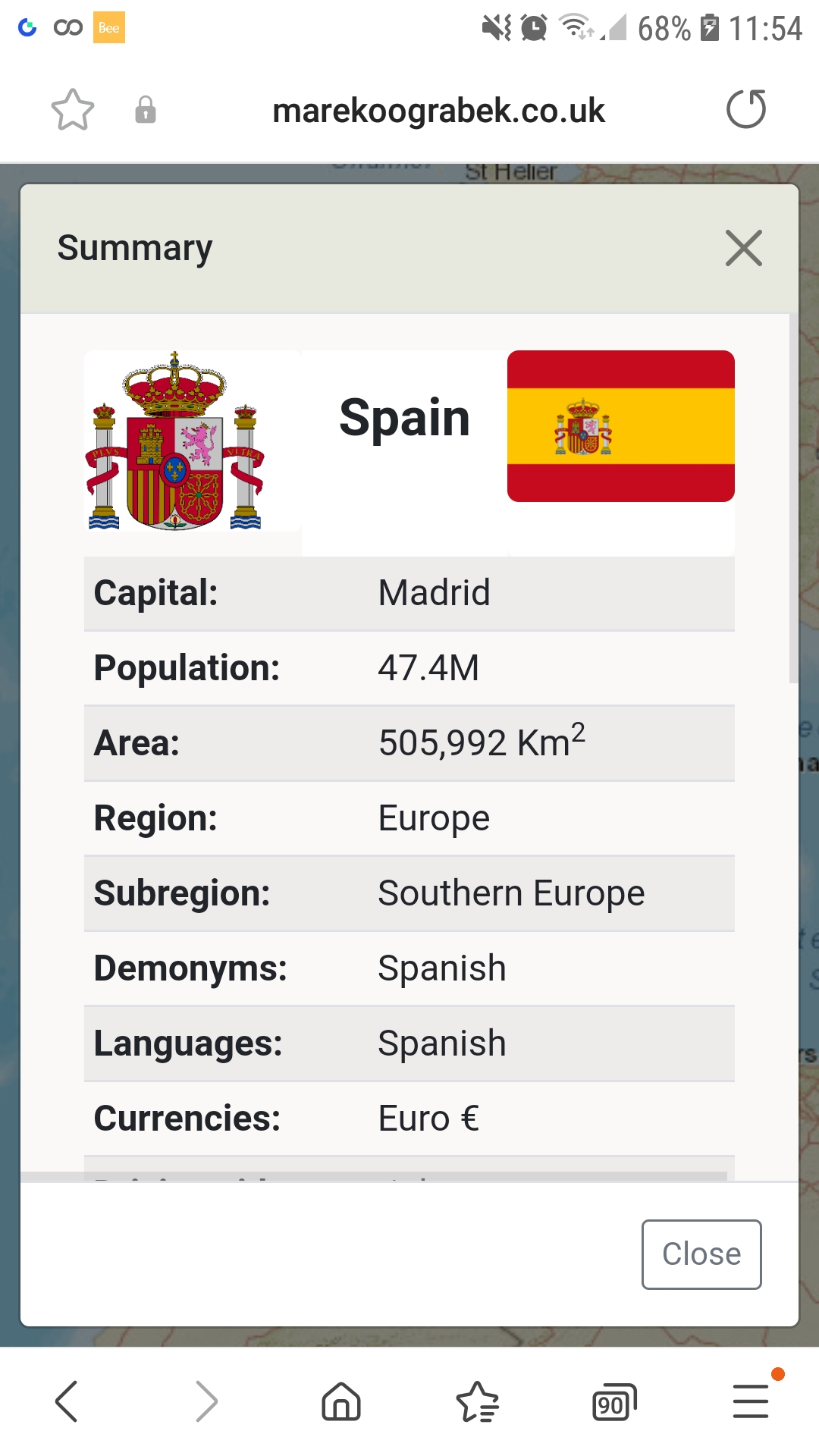 CGazetteer_Screenshot2